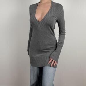 American Eagle Outfitters Women's Grey Jumper/Dress